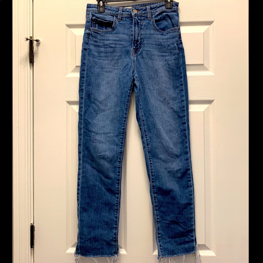 L’agence Lorelei Slim Straight High-Rise Jean Classic Light Vintage